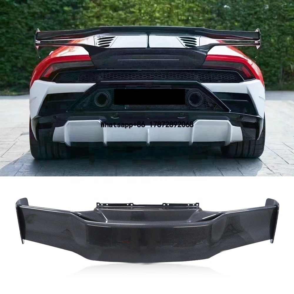 

Vorster STO Style Carbon Fiber Rear Spoiler for Huracan EVO GT Wing LP610 LP580 Huracan Spoiler Wing