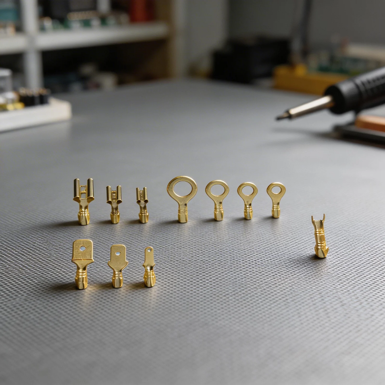 1000 Pieces Male Female Electrical Cable Connectors Crimp Terminals Kit 2 8mm 4 8mm 6 3mm Wire Connectors for Electrical Use