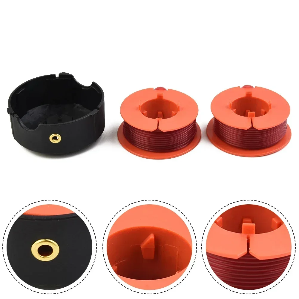 Imagem -03 - Cabeça de Cobertura de Carretel com Linhas de Carretel para Torneira Bosch Pro para Bosch Art 23 26 30 Comitrim Easytrim Protap Peças de Cortador de Grama