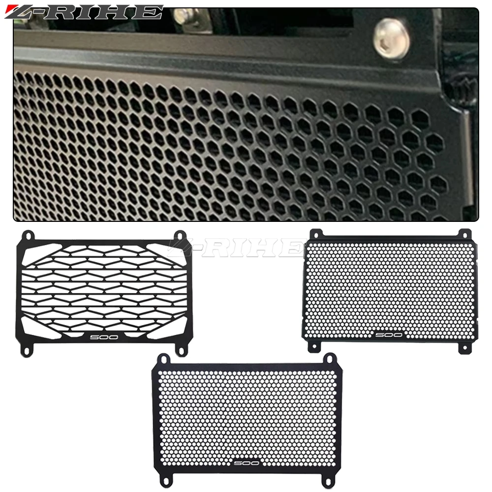 

2025 Motorcycle Accessorie For Kawasaki Z500 Ninja 500 Z 500 Ninja500 SE ABS 2024 Radiator Guard Protector Grille Cover Parts