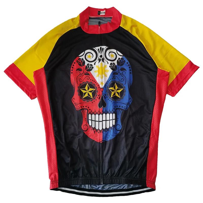 Philippines Pro Bicycle Wear Short Sleeve Cycling Shirts Road Bike Motocross Jersey Layer Jacket Top Racer Resistant Clothes