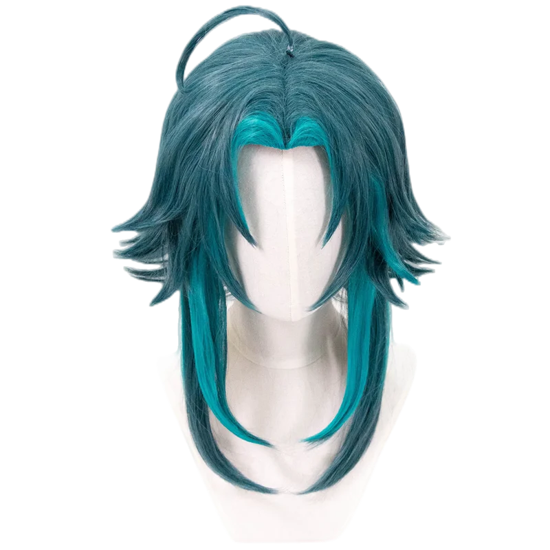 Parrucche Cosplay ND Xiao Parrucchino Genshin Impact Parrucche per capelli Cosplay per Comic Con Coser Costume Festa a tema Sintetico resistente al calore
