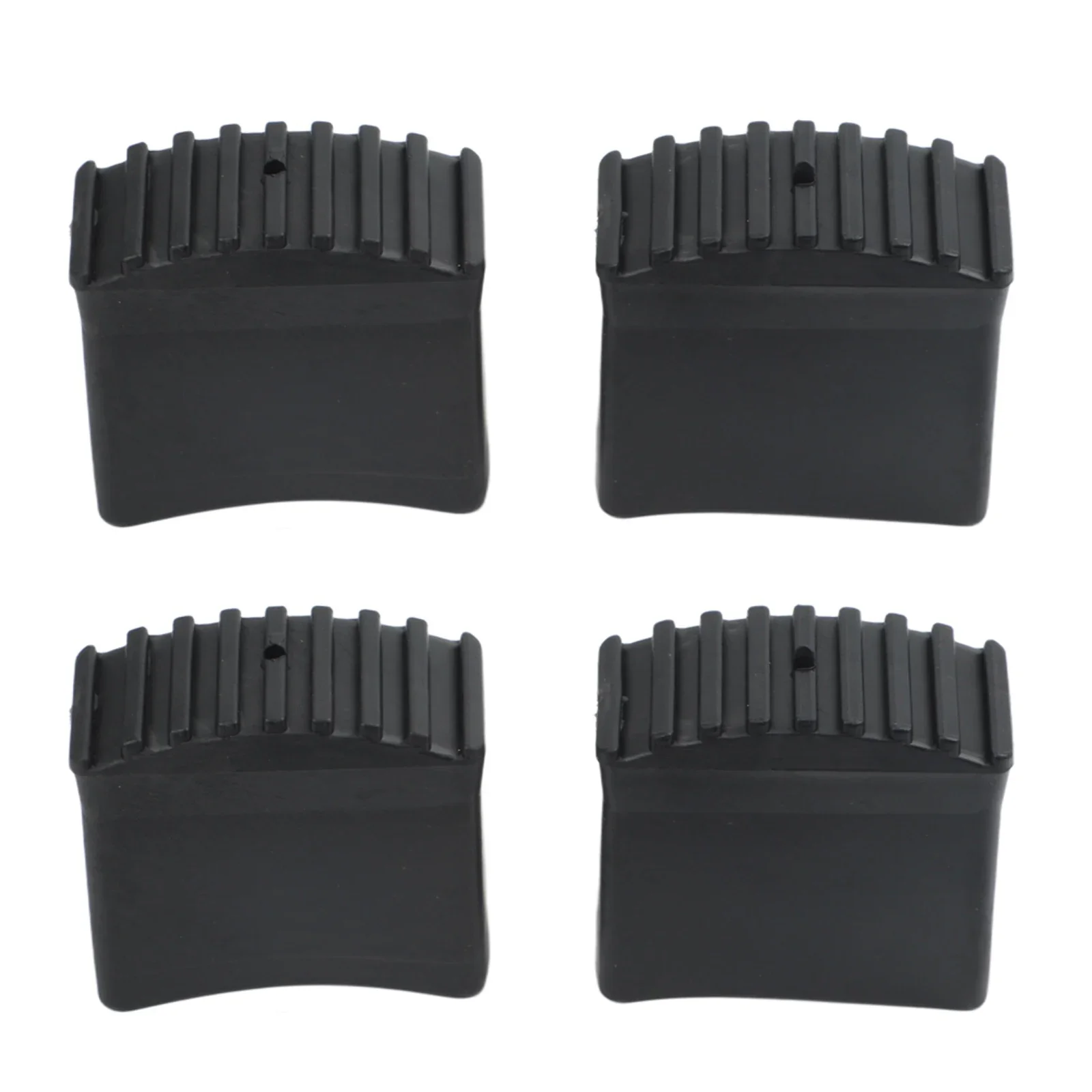 4 Rubber Feet Compatible with For Aluminium Ladders and Wooden Ladders to Help Ground Engagement and Floor Safeguarding
