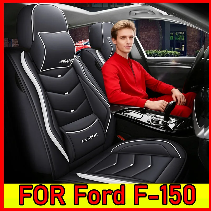 

FOR FORD F-150 Car Seat Covers-Breathable & Soft-Front Car Seat Protector Universal Fit 90% Cars,SUVs,Trucks,Diamond