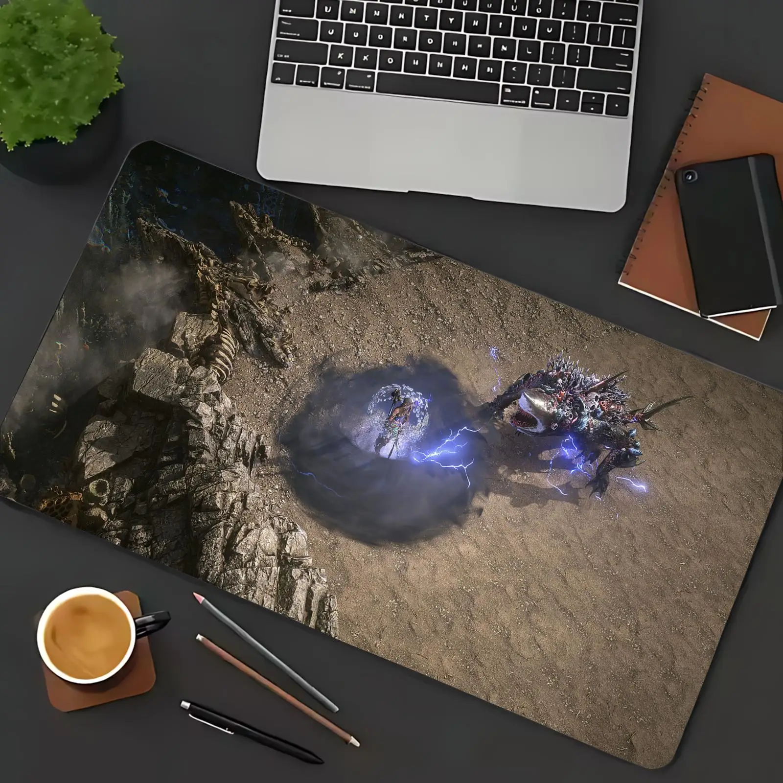 Path of Exile 2 Mouse Pad Small overlocked mousepad xxl desktop keyboard table pad game desk mat computer accessories