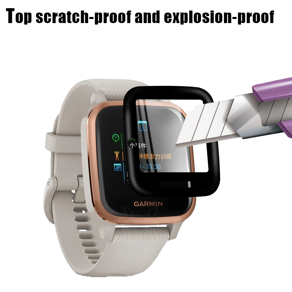 3D 보호 Garmin Fenix 7 7/7x/Epix Venu 2 Plus/2s/SQ Vivoactive 4/4 시계 화면 보호기 케이스 액세서리