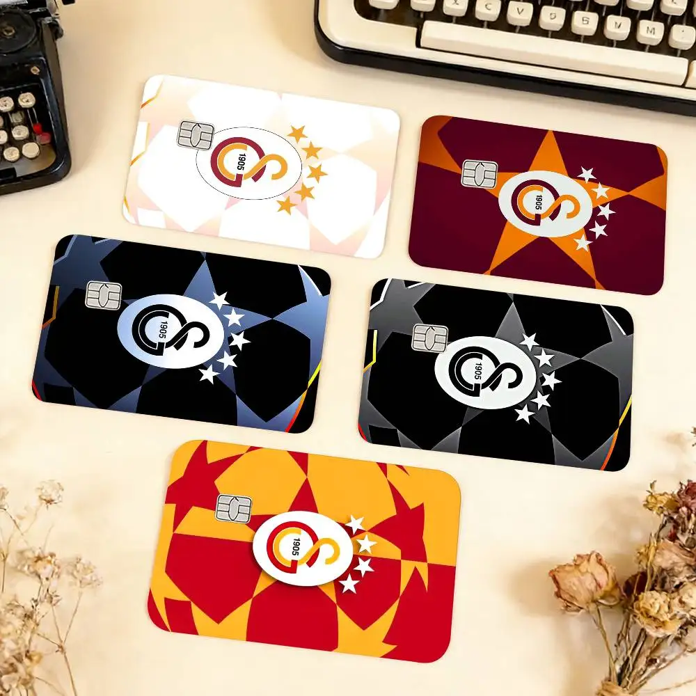 

G-Galatasaray SK Waterproof Film Skin Cover Credit Card Stickers Debit Front Bank Bus Pass