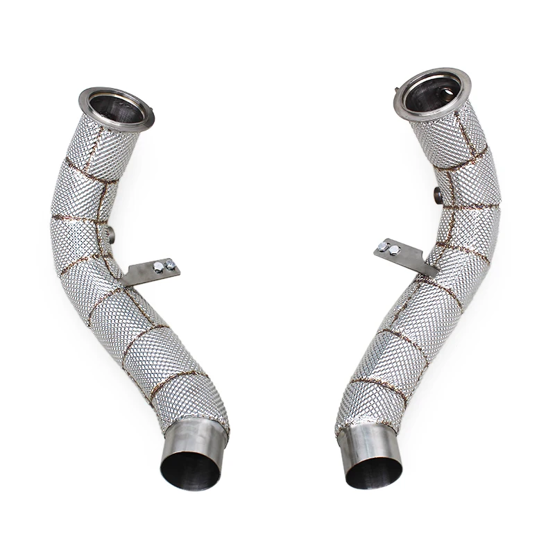 

YK High Performance Exhaust System Stainless Steel Exhaust Pipes Exhaust Downpipe in Stock for BMW M5/M6 F06/F10/F12 2012-2016