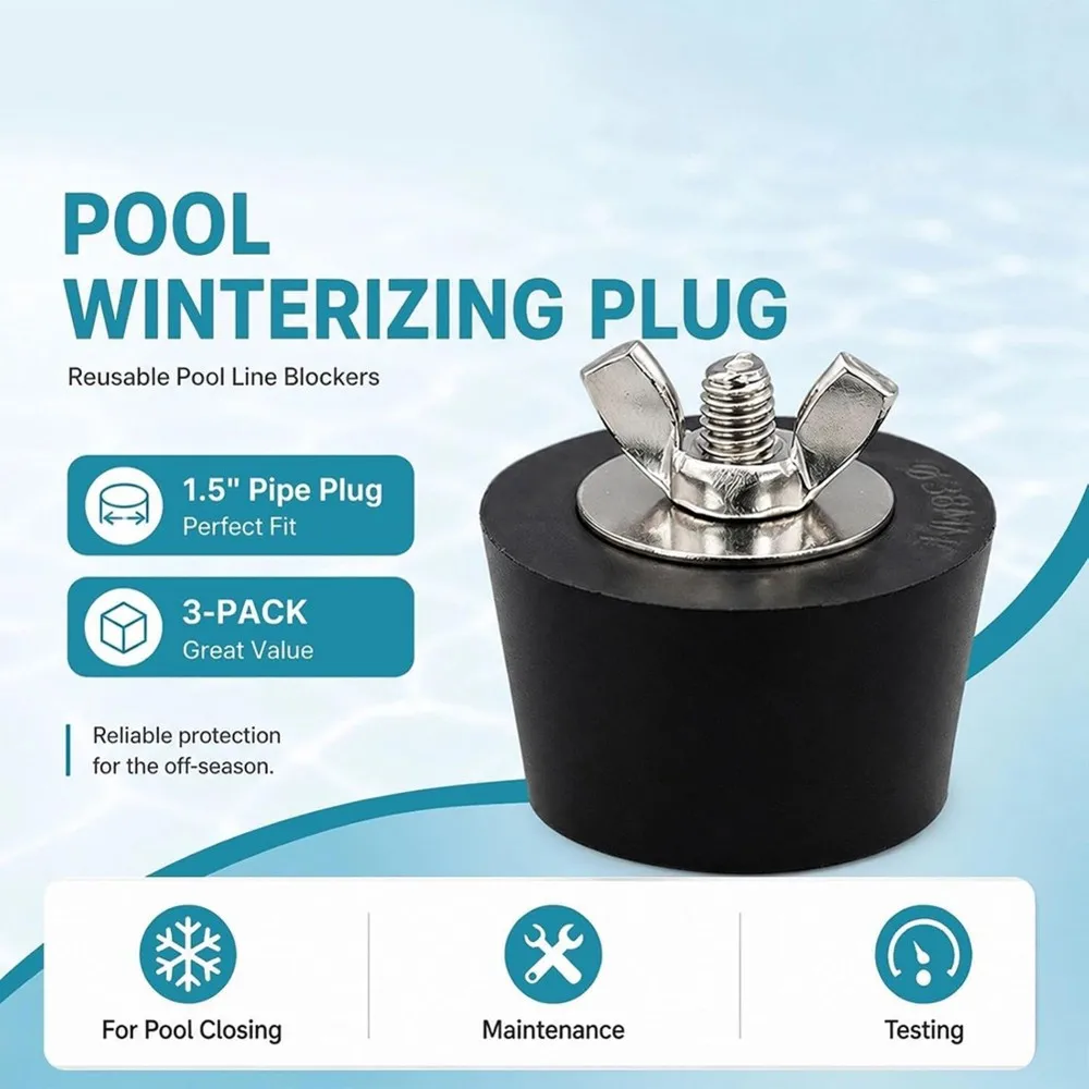 Pool Winter Plug Pool Return Plug Pool Pipe Plug
