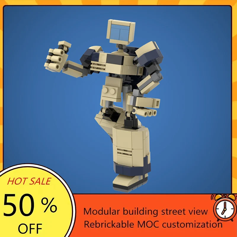 

Набор из 310 деталей: Популярная модель боевого робота из фильма «Звездные войны», конструктор MOC, модульный технологический набор, подарок на праздник, игрушка для сборки для детей