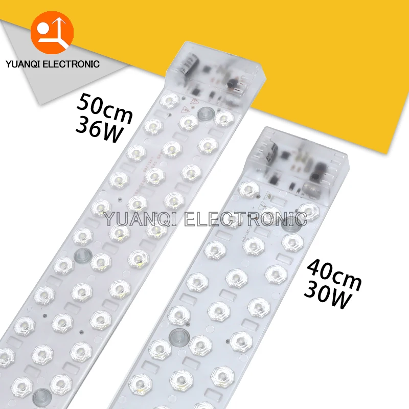 LED Module Bar 220V 30W 36W Replacement LED Light Strip Panel  40cm 50cm For Living Room Bedroom Ceiling Light Cold White 6500K