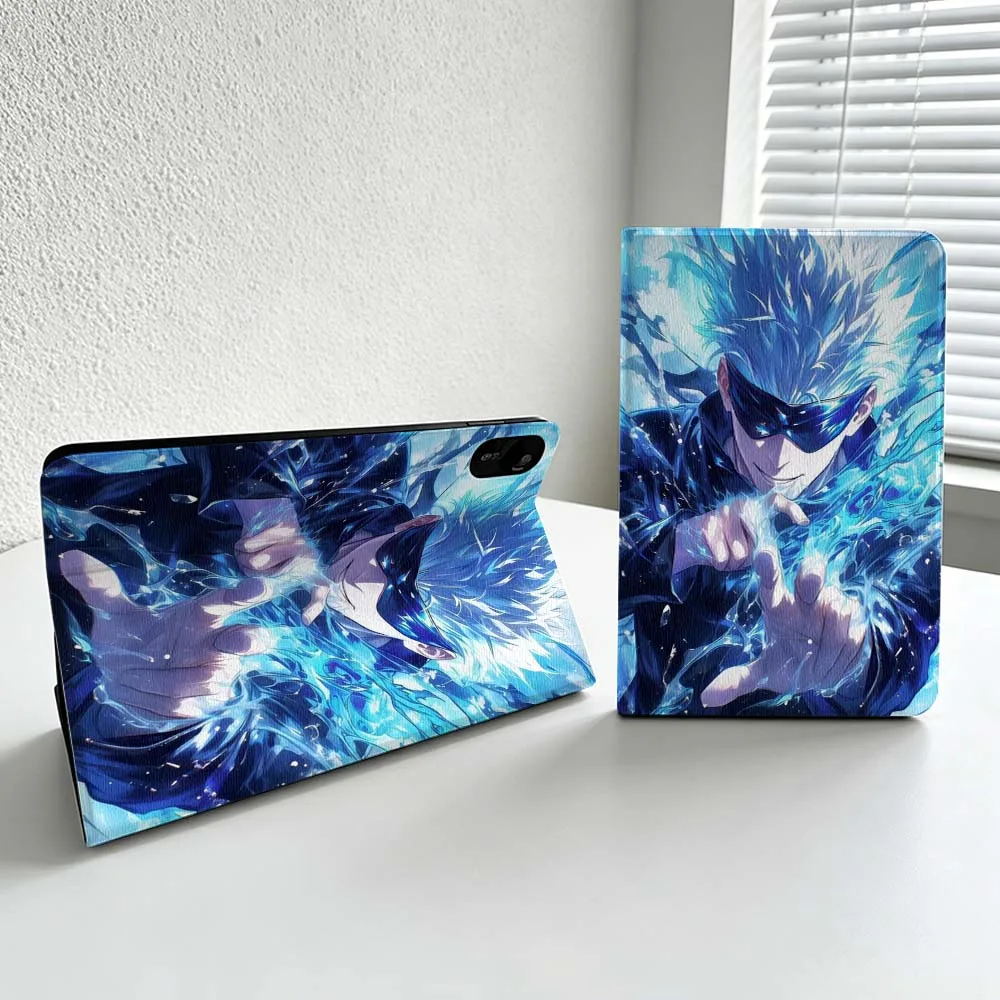 Deluxe Anime J-Jujutsu Kaisen For Xiaomi Redmi Mi Pad 8 7 6 5 4 2 SE K Pro Max Ultra Poco Pad Soft Inch Tablet Case Cover