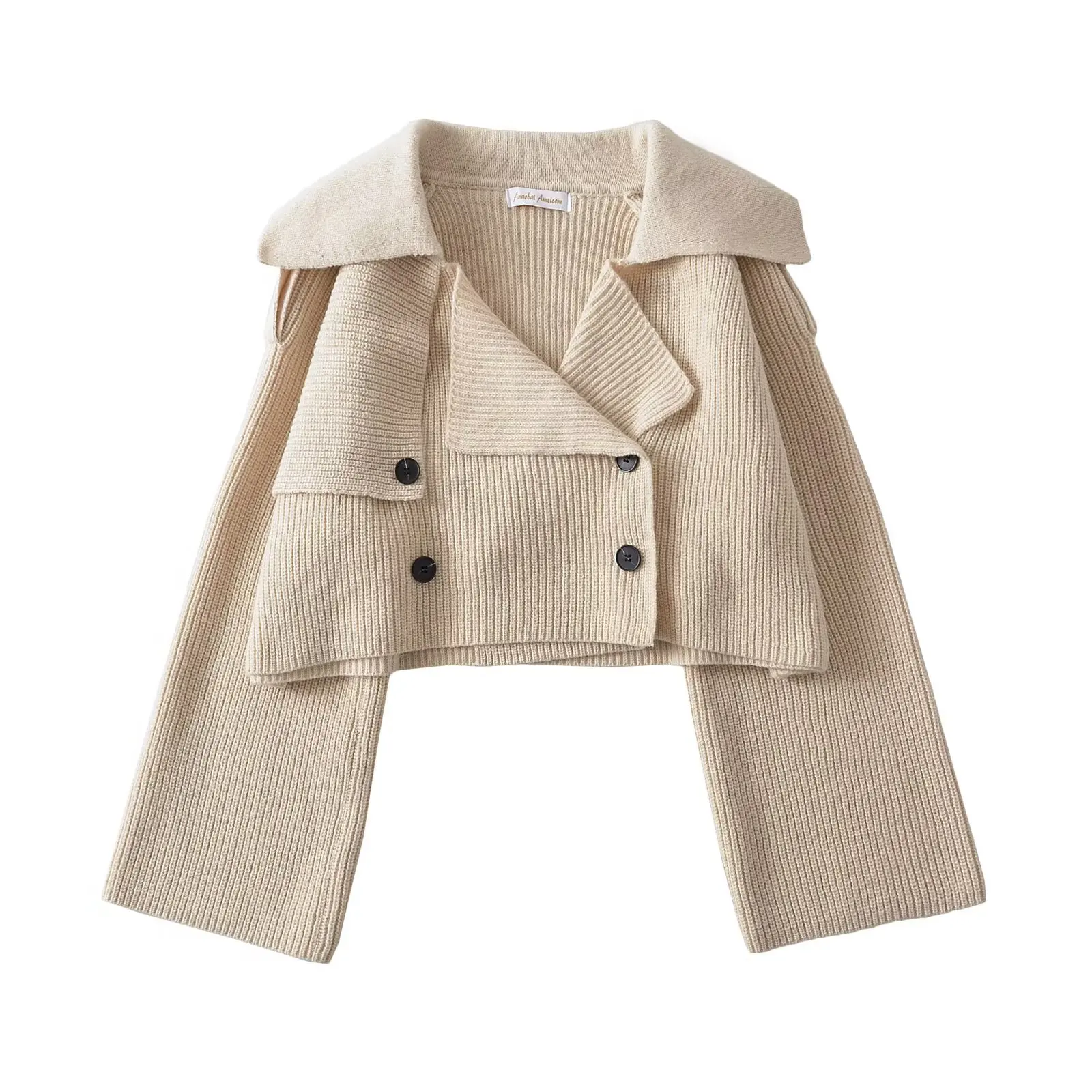 Thickened fashion cardigan jacket