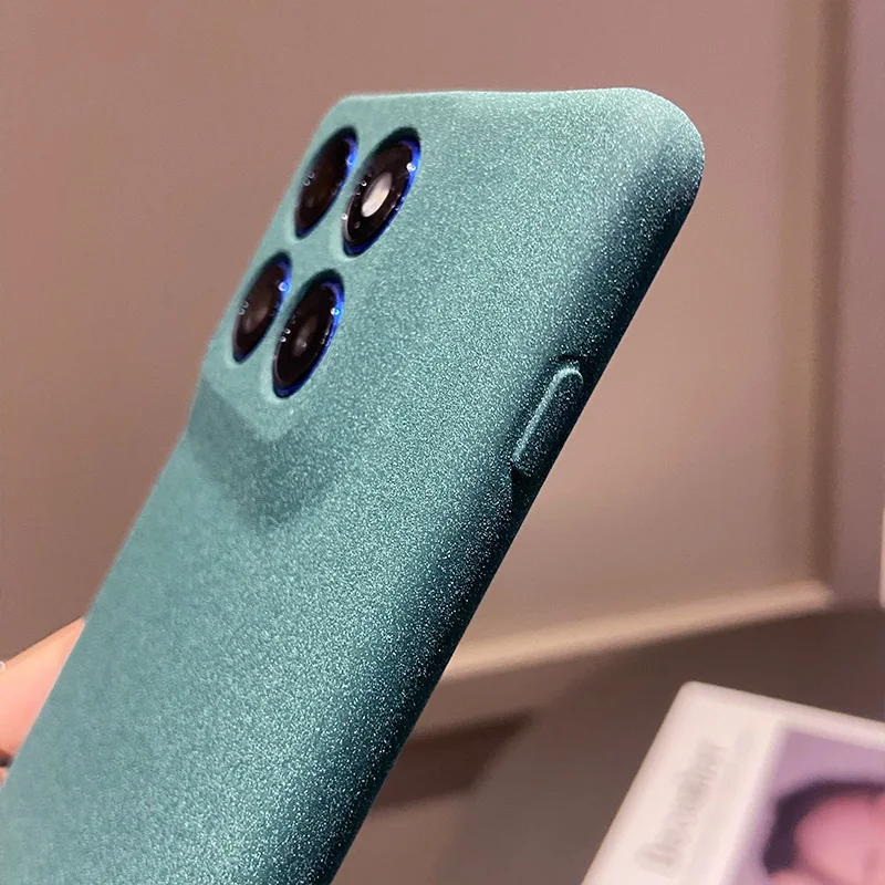 Einfarbige, Sandähnliche, Dünne, Schlanke Handyhülle für MOTO Edge 70 60 50 Fusion Pro Ultra Neo G67/57 Power TPU Kameraschutz-Cover – Detail 4