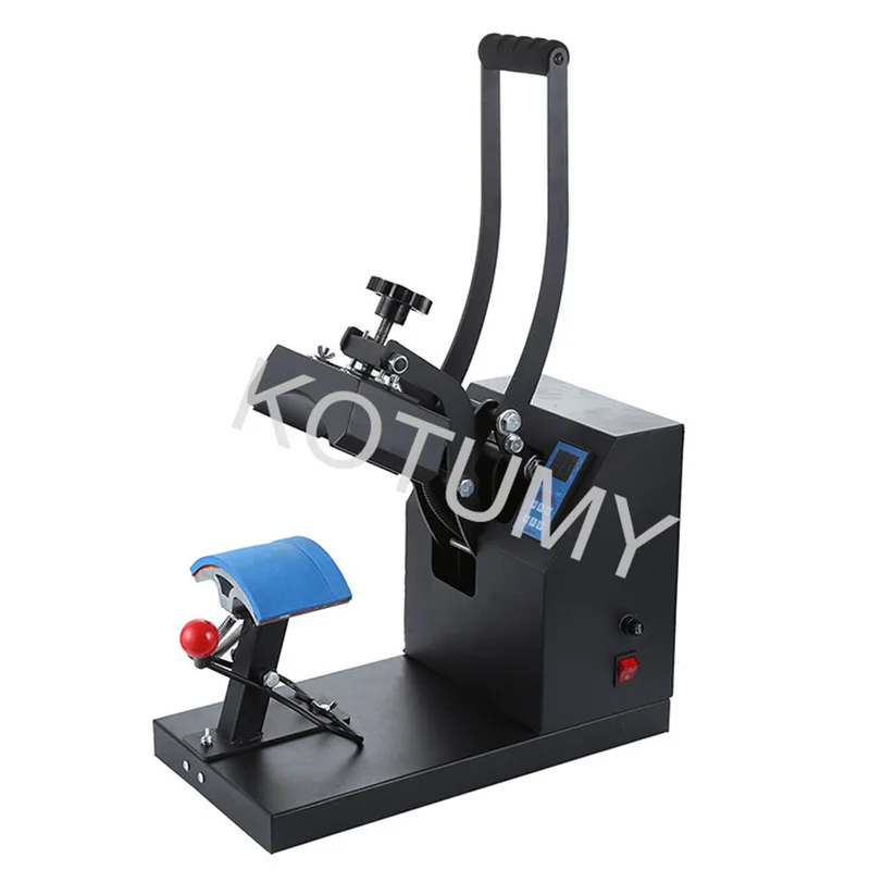 Machine d'impression de chapeau chaud Portable, outils de marquage d'étiquettes incurvées, équipement de marquage de Logo de chapeau Vertical 110V/220V