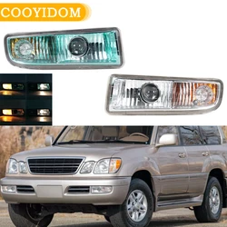 Front Bumper Fog Light Driving Lamp Headlight Car Light FogLamp For LEXUS LX470 1998 1999 2000 2001 2002-2008 Fog Lamp Assembly