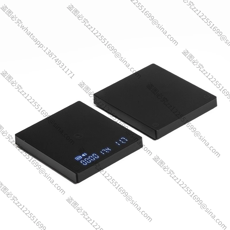 Suitable for MINI Italian/hand Brewed Coffee Electronic Scale Household Scale Small Coffee Bean Weighing Automatic Timing