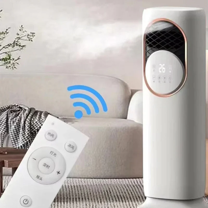 For 220V Home Air Conditioner Mist Fan Dual-Function Cooling and Heating Energy-Saving Portable Mini Air Conditioner 2-in-1 Cool