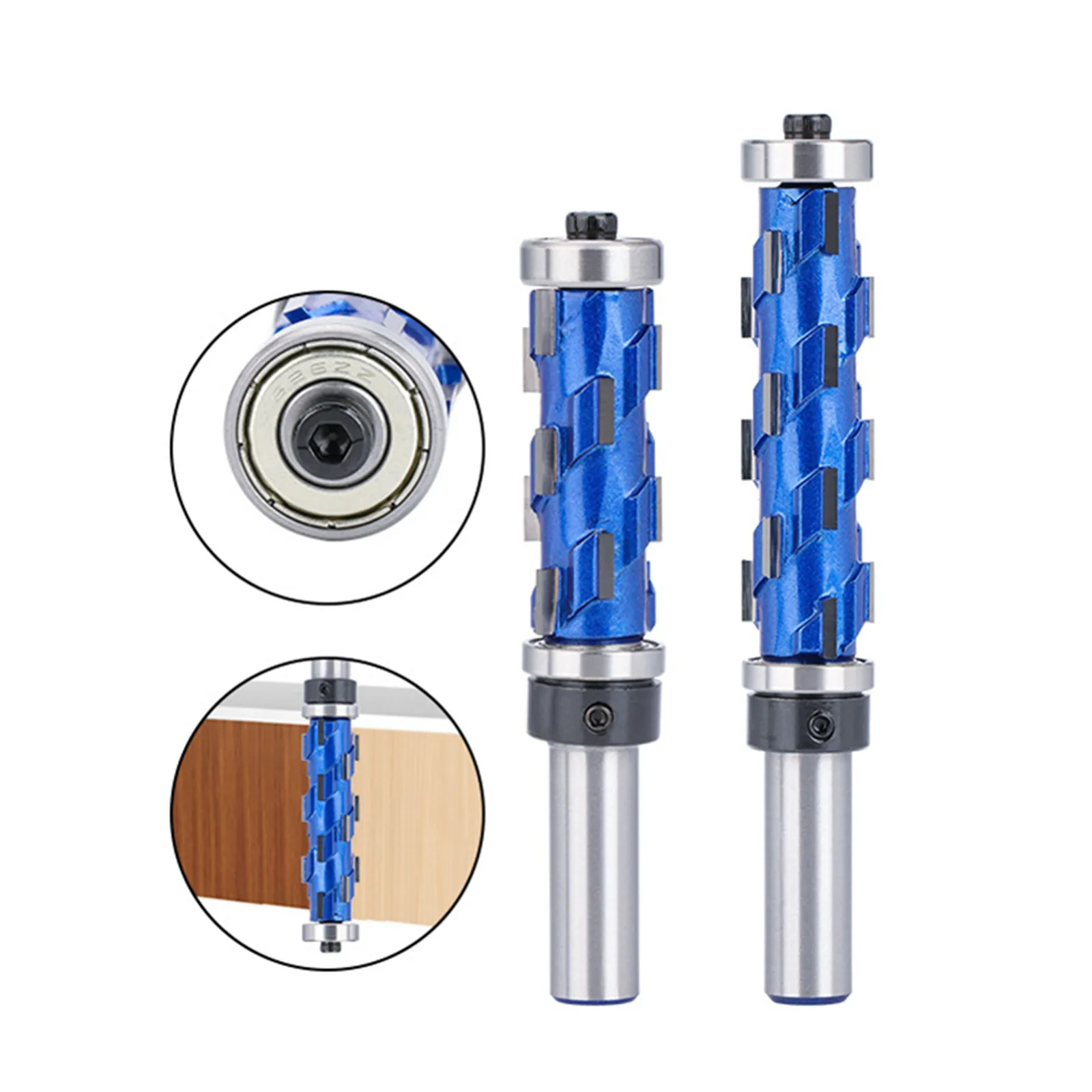 

Milling Cutter 12.7mm 1/2" Shank Flush Trim End Mill Solid Carbide Spiral Double Bearing CNC Router Bit For Wood