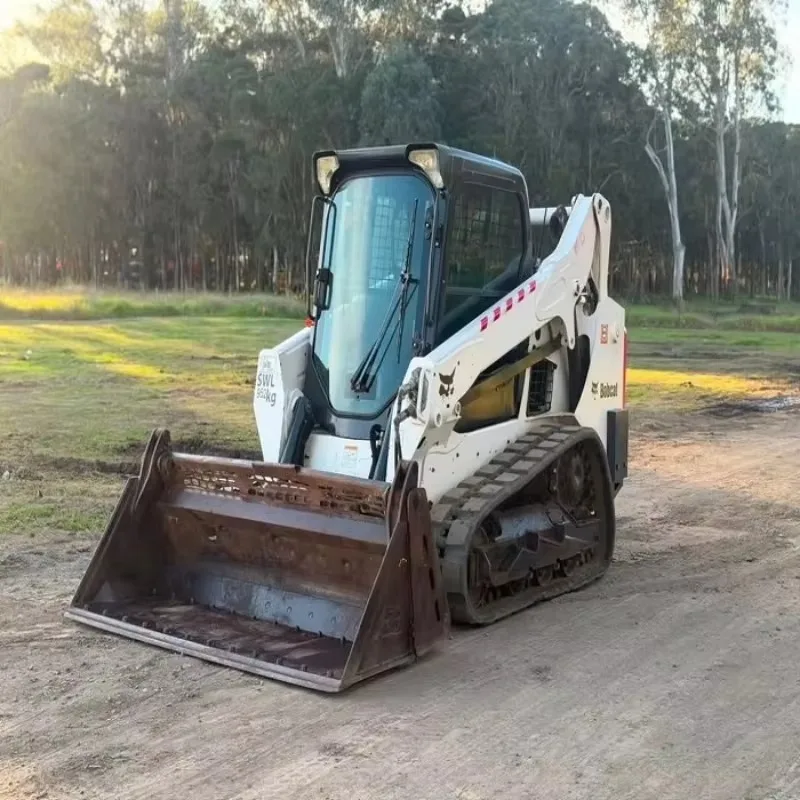 Earth-moving Machinery 1Ton Wheel Mini Skid Steer Loader Skid Loader With Multifunctional Attachment for Construction Work