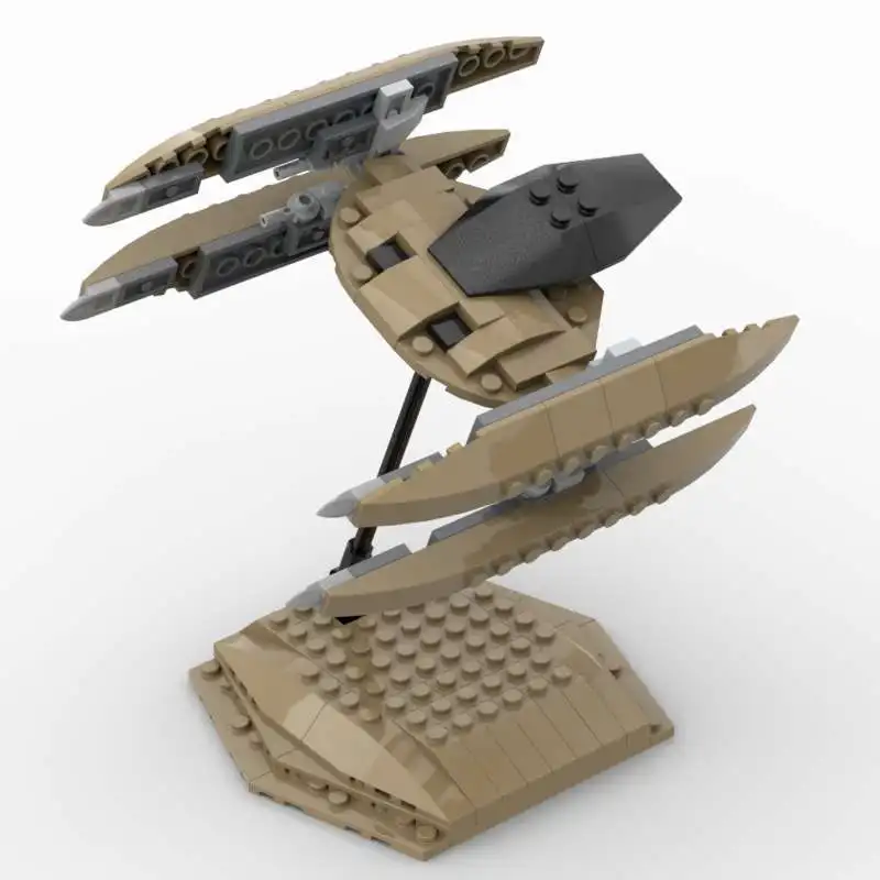 MOC Building Blocks Modello trasformabile del robot dell'aquila calva con supporto Serie Planet Giocattolo educativo di assemblaggio per bambini