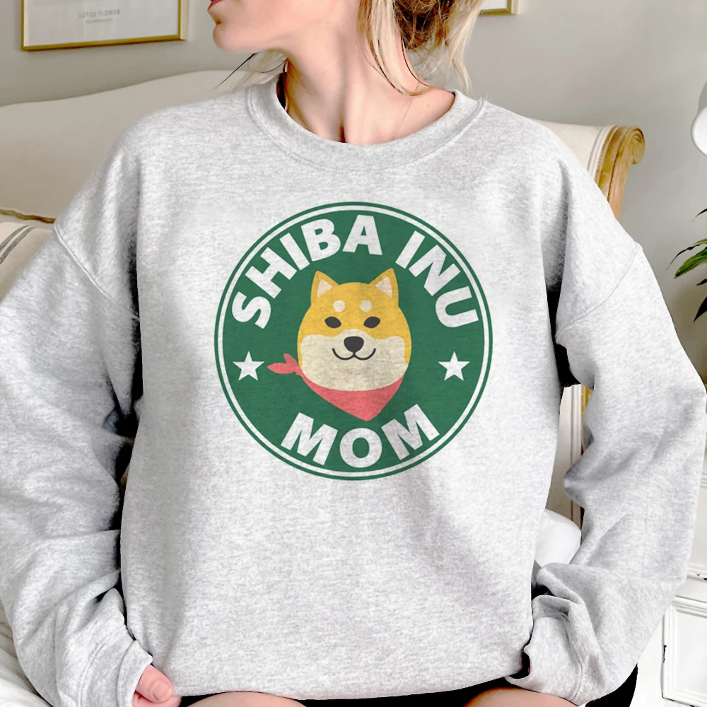 

Толстовки Shiba Inu, женские винтажные забавные 2023, японская одежда, женский спортивный костюм с графическим рисунком