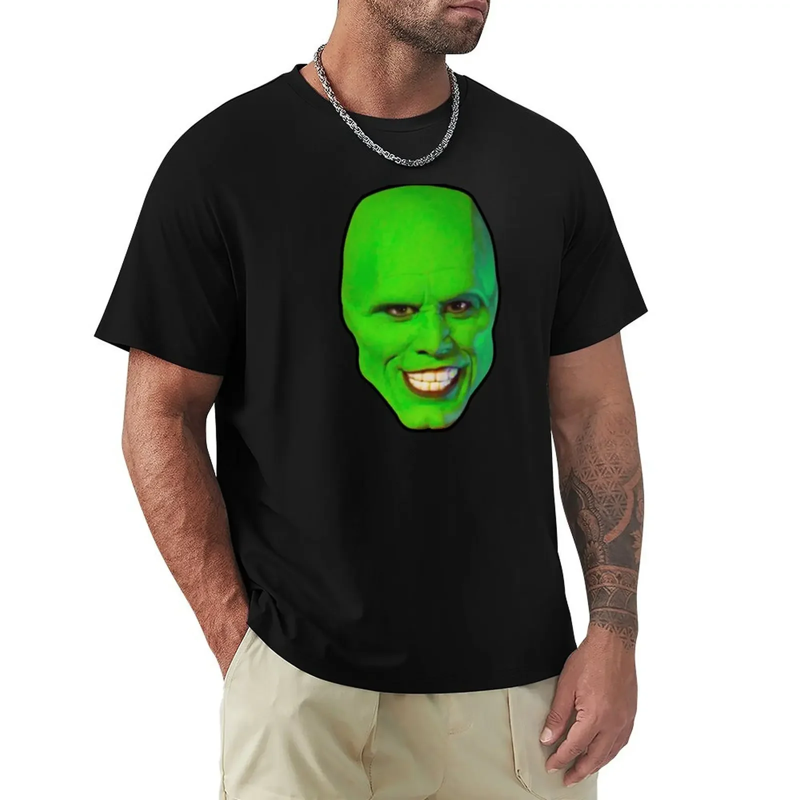 

Jim Carrey The Mask T-Shirt oversized graphic tee graphic t shirts graphics plus sizes cotton t shirt men