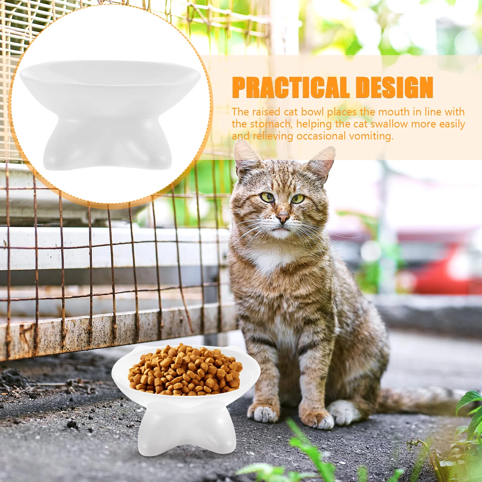 

Dog Water Bowl Cat Food Bowl Pet Feeding Bowl Pet Water Bowl Ceramic Pet Food Basin