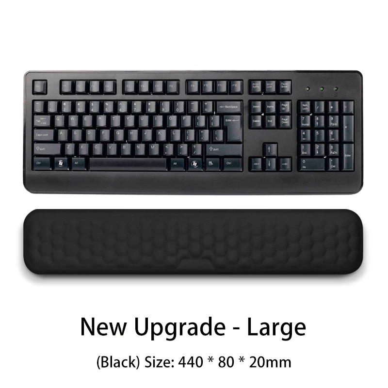 NONE Tastatur Maus Handgelenk Rest Ergonomische Büro Tippen Schützen Entspannen Handgelenk Memory Foam Laptops Maus Pad Computer Notebook Maus Pad 7
