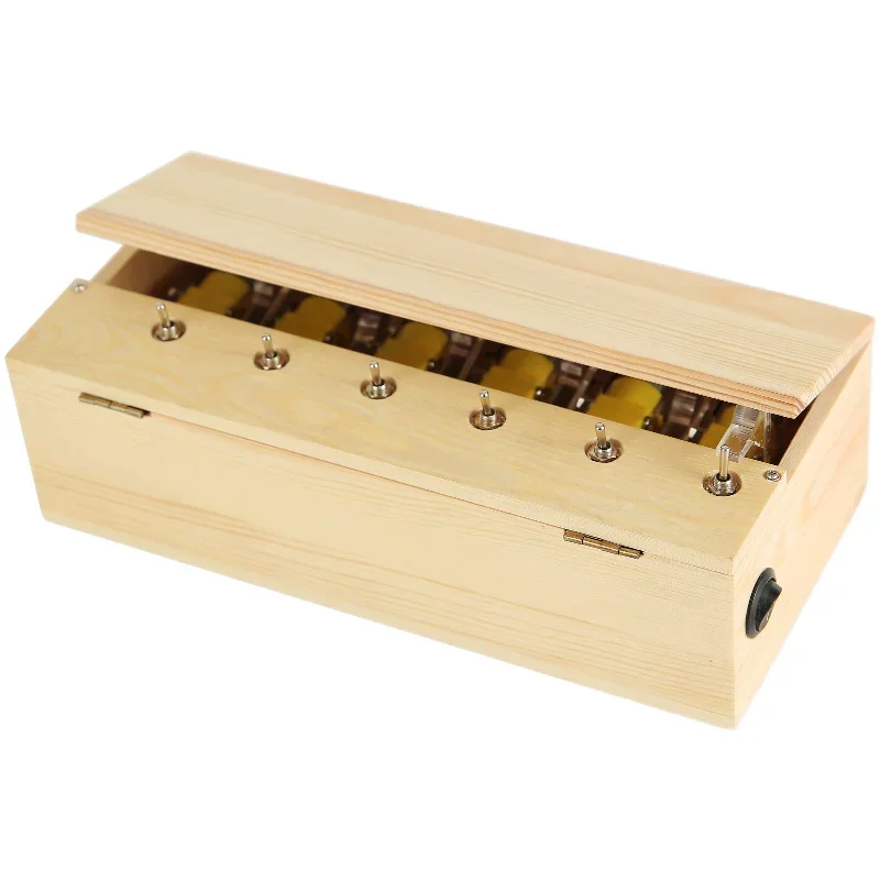 Useless Box Multi-Switch (Upgraded Version) - Novelty Toy | Fun Gag Toy for Entertainment & Gifting