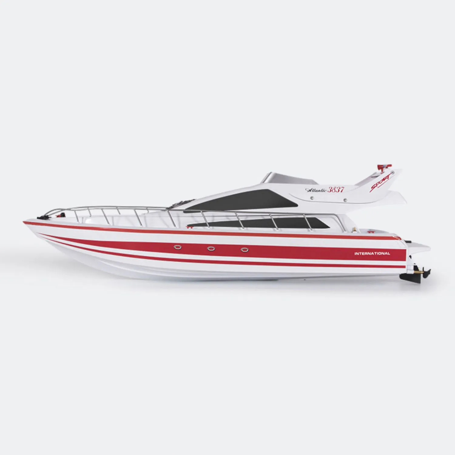 Toys Heng Long 2.4G RC High-Speed Racing Boat Wireless Control Luxury Yacht Ship Motor ESC Painted Finished Model Boys Gifts