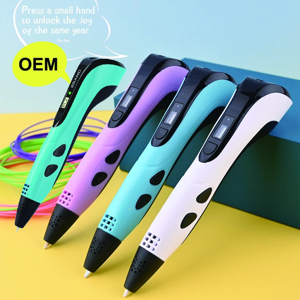 New 3D Pen 1.75Mm Pla Filament Diy Drawing 3D Printing Pens with Travel Case for Children Birthday Christmas Gifts - Image 4
