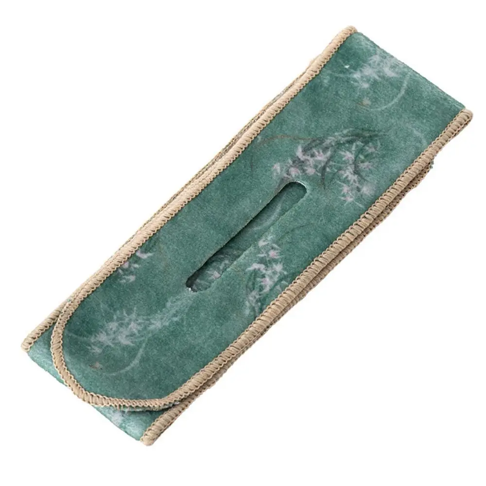 Flower Plush Tea Set Protective Cover Bump-proof Anti-Drop Teapot Cover Cloth Chinese Style Tea Accessories Protection