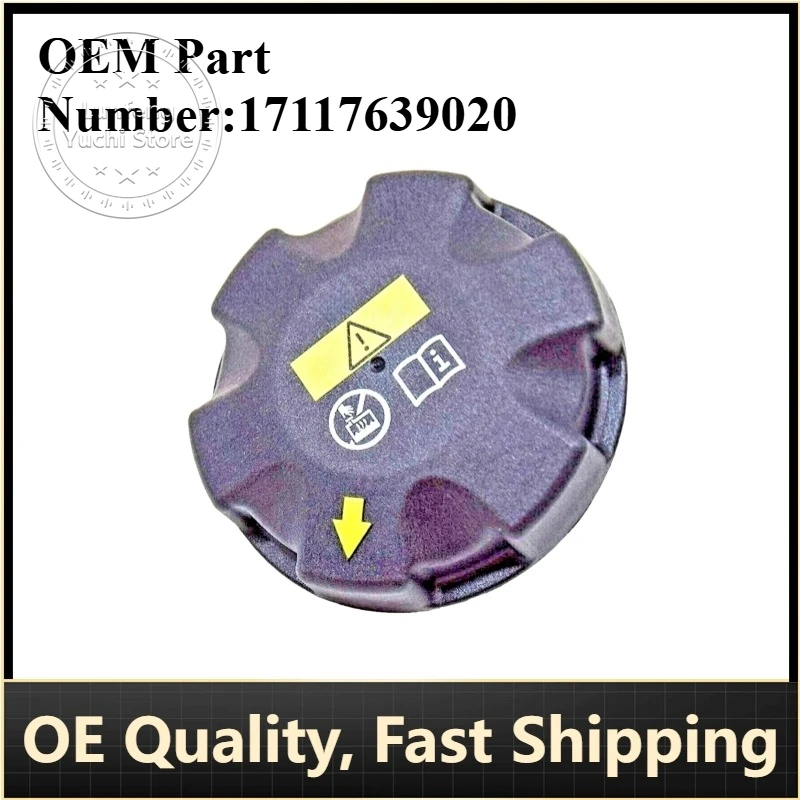 

P/N: 17117639020 - Radiator Coolant Tank Cap for Audi A3/A6/TT BMW (1-8 Series X1/X4-X7 Z4) Ford Jaguar Mercedes-Benz Volkswagen