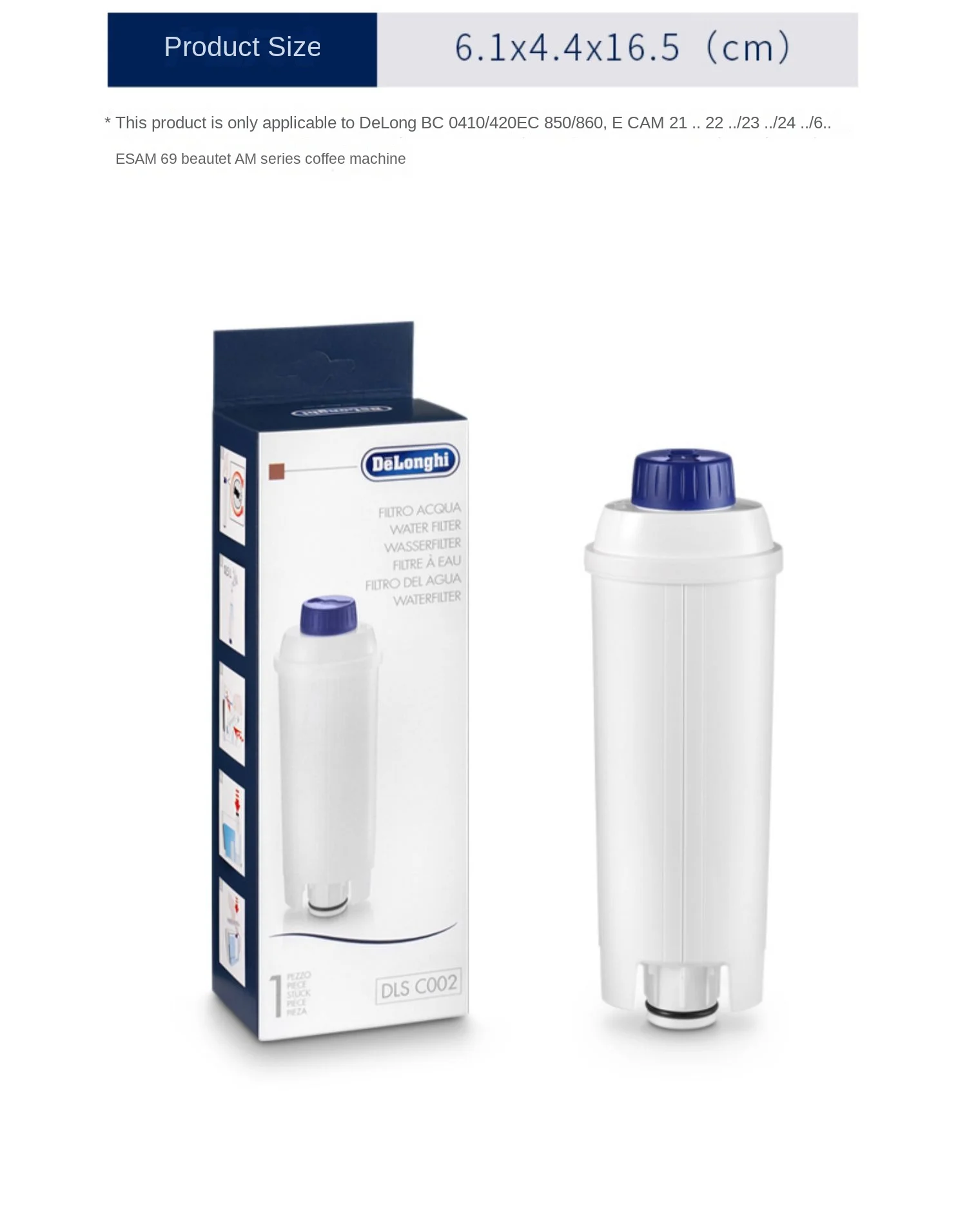 Delonghi/Delonghi Automatic Coffee Machine Accessories Water