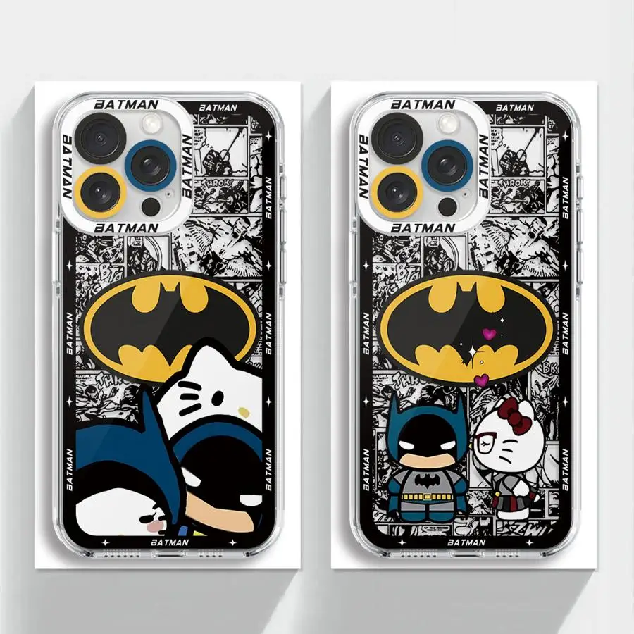 Cute Batmans Phone case for Honor 90 Lite X7b X8b X9b X9a Y9 2019 Y9Prime2019 4G 5G soft fundas case