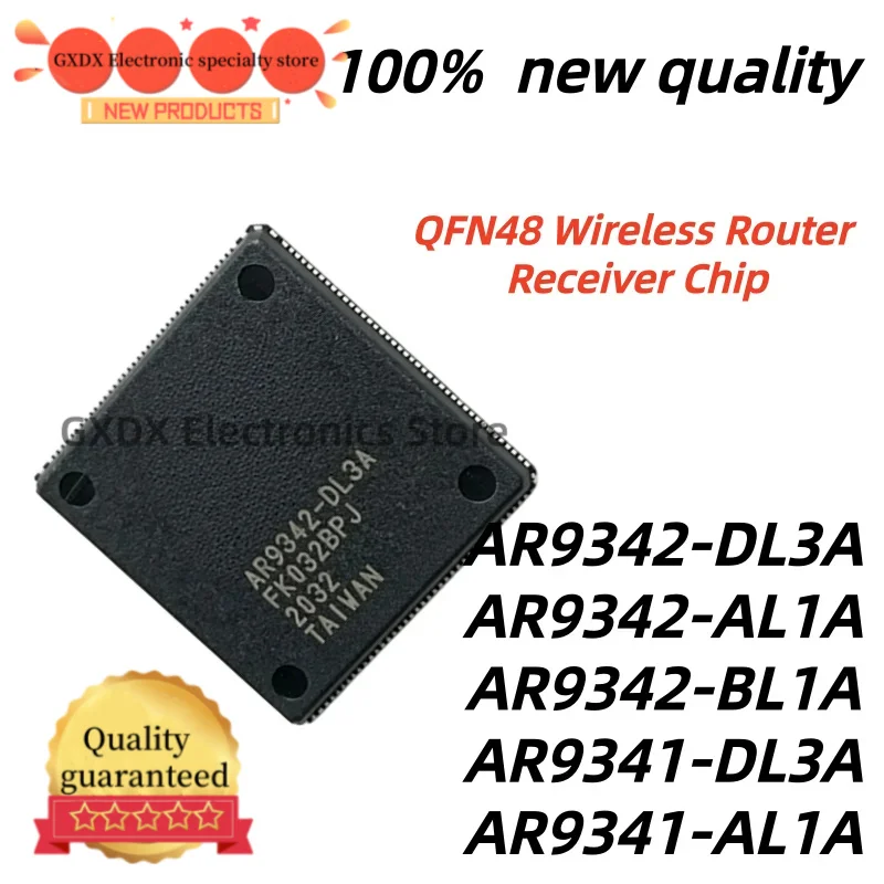 1pcs 100% New Quality AR9342 DL3A AR9342 AL1A AR9342 BL1A AR9342-DL3A AR9342-AL1A AR9342-BL1A AR9341-DL3A AR9341-AL1A QFN-148