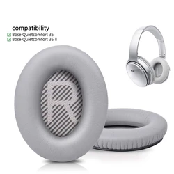 Профессиональные сменные амбушюры QC35-амбушюры для накладных наушников BOSE 35 I/II, темно-синие