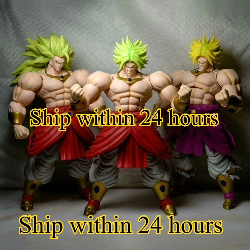 

In Stock GM Broly Ancient Warrior Action Figure 01A 01B 01C Collection Series Model Cartoon Character Anime Cartoon Gifts Toys