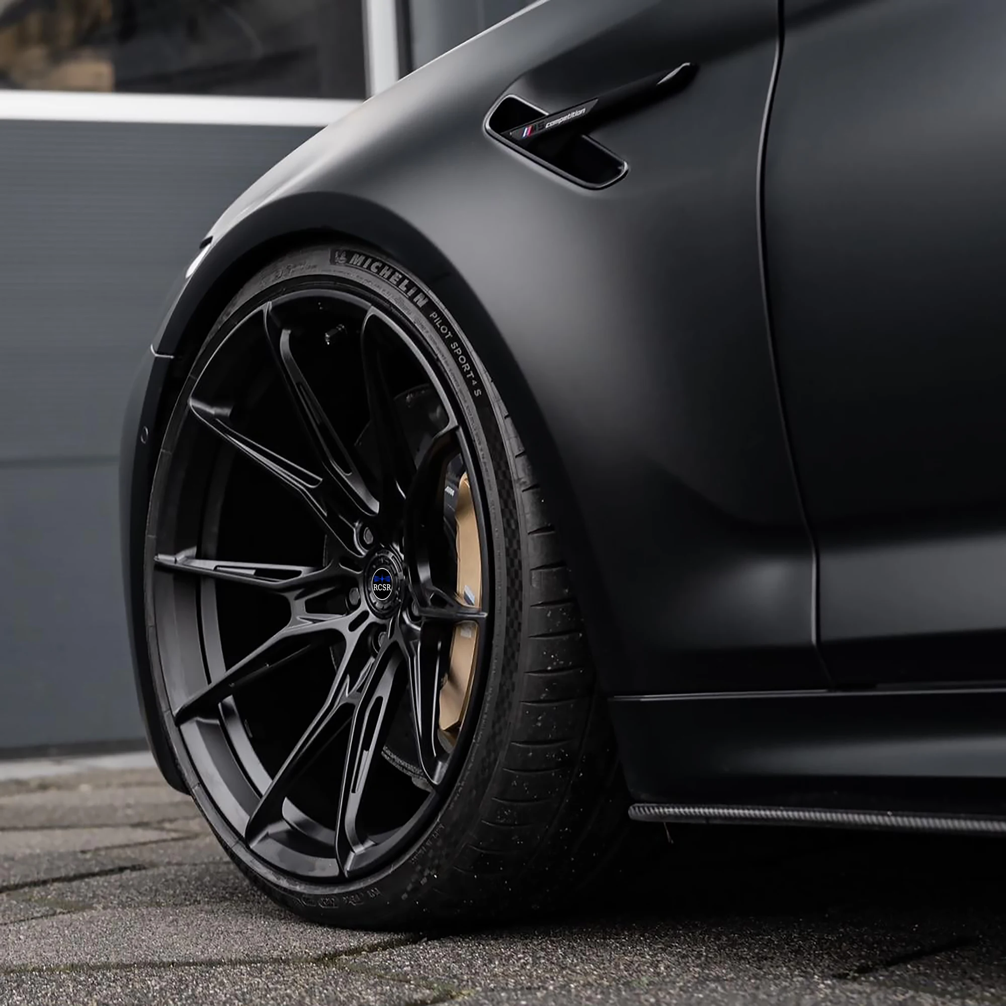 RCSR High-End Forged Deep Dish Concave T6061 Alloy Wheels 18-24 Inch With 5X112 5X108 5X114.3 5X120 Hubs 35mm New 5X112 5X108