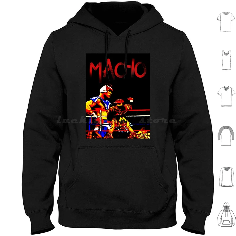 Hector Macho Camacho Hoodies Long Sleeve Hector Camacho Macho Boxer Boxing Puerto Rico New York Latin Sport Manhattan