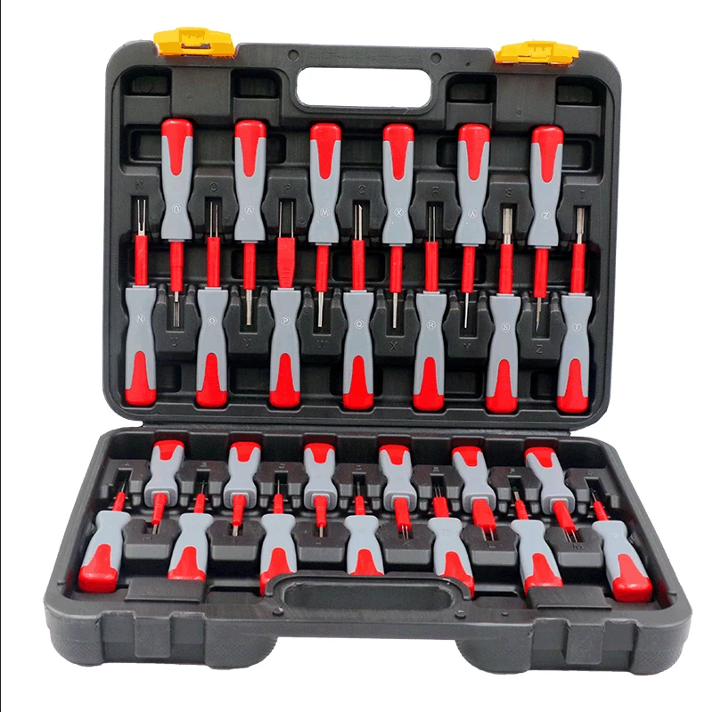 

26pcs Car Wiring Connector Pin Release Extractor Crimp Terminal Removal Tool Kit Car terminal removal needle retracter