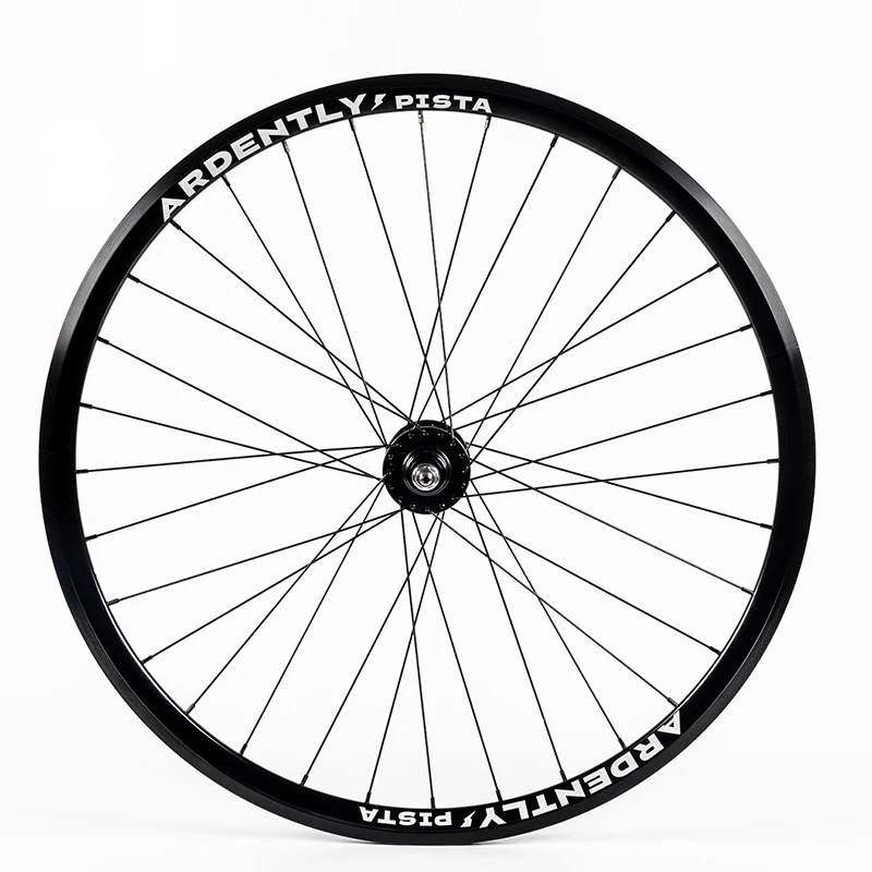 

ARDENTLY Fixed Gear Bike Wheelset Aluminum Alloy Single Speed Black Fixie Bicycle Wheel Set 30mm Rim Wheel Racing Cycling Parts