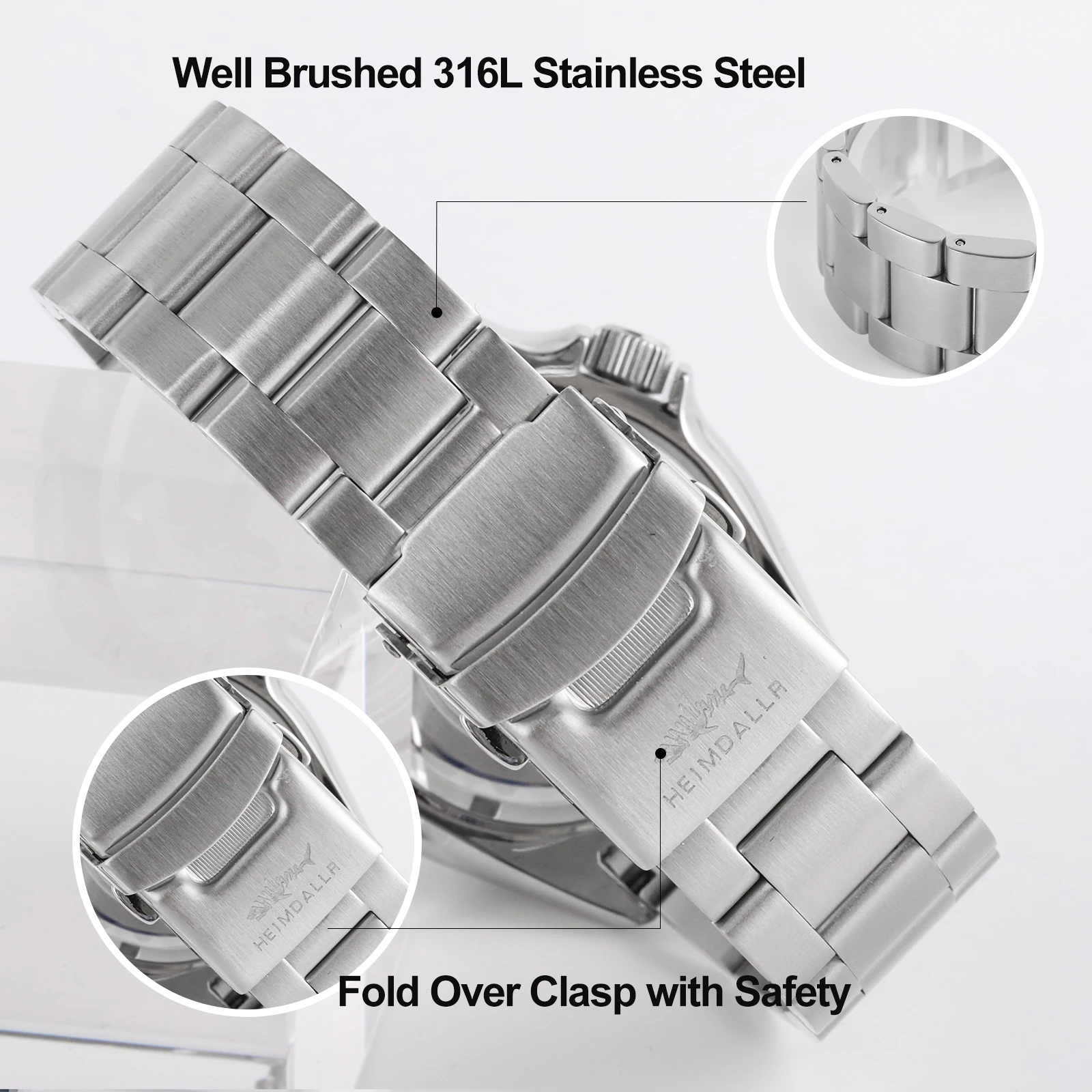 Imagem -04 - Heimdallr Relógio de Mergulho Automático Vidro Safira Data e Semana Exibição Moldura Cerâmica Nh36 Mecânica 41 mm 200m à Prova Dágua Skx007