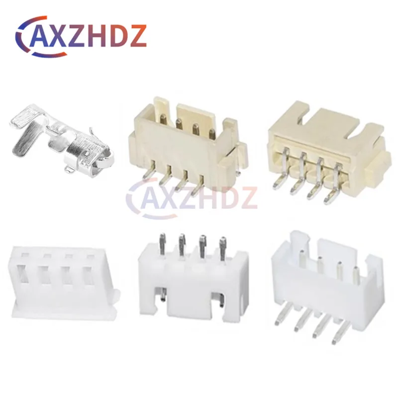 

50PCS XH2.54mm 2P 3P 4P 5P 6P 7P 8P 9P 10P Pin JST Male Female Connector 2.54MM Horizontal Straight Pin Header Housings Terminal