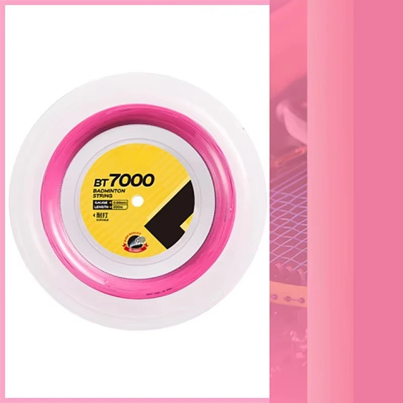 New Arrival High-Quality 200m 0.68mm Durable Badminton String Brand TAAN BT7000 Nylon String for Badminton Racket