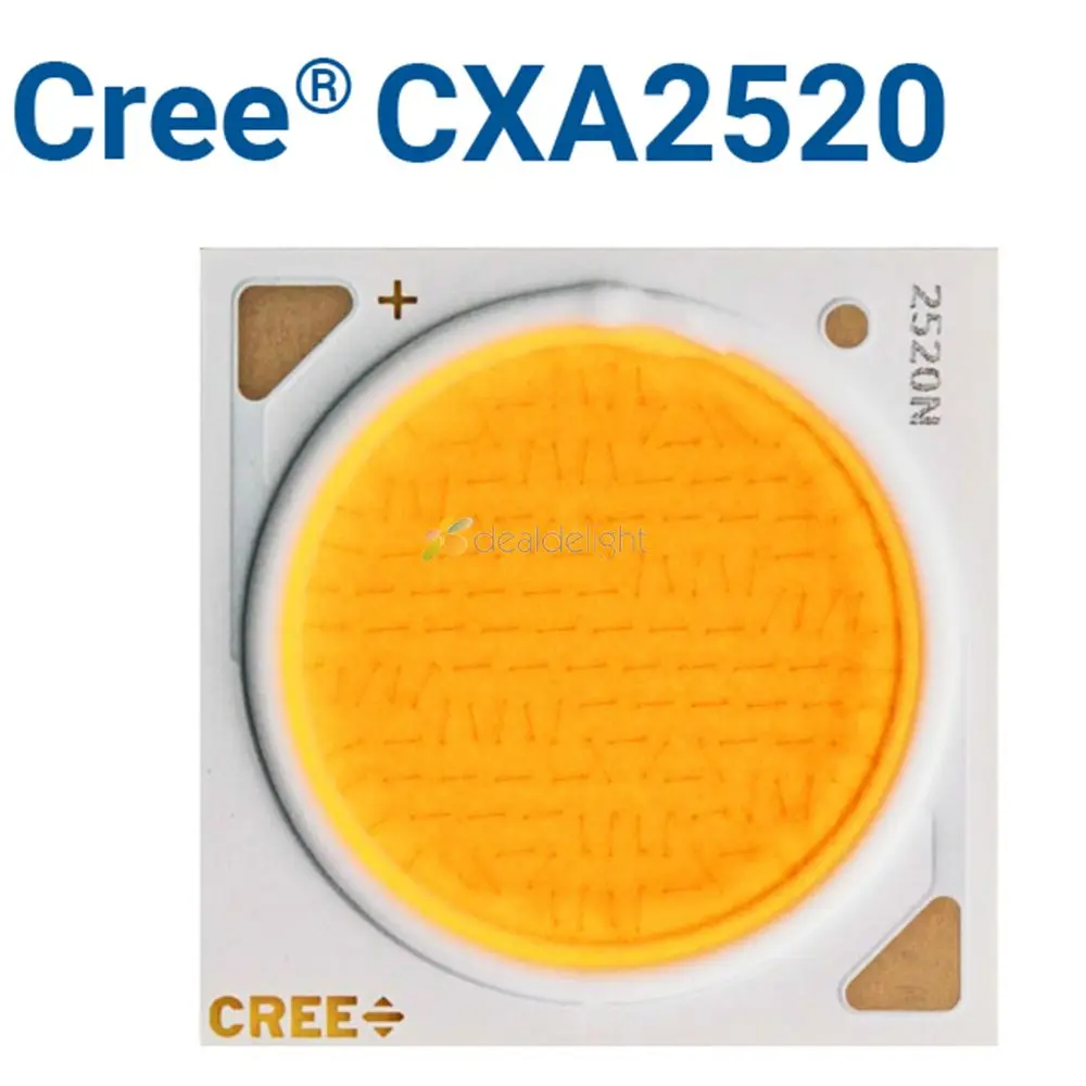 2 sztuki oryginalne CXA 2520 CXA2520 naturalny biały 4500K ciepłe białe światło dioda Led do lampy 3000K 47W COB dla Downlight DIY