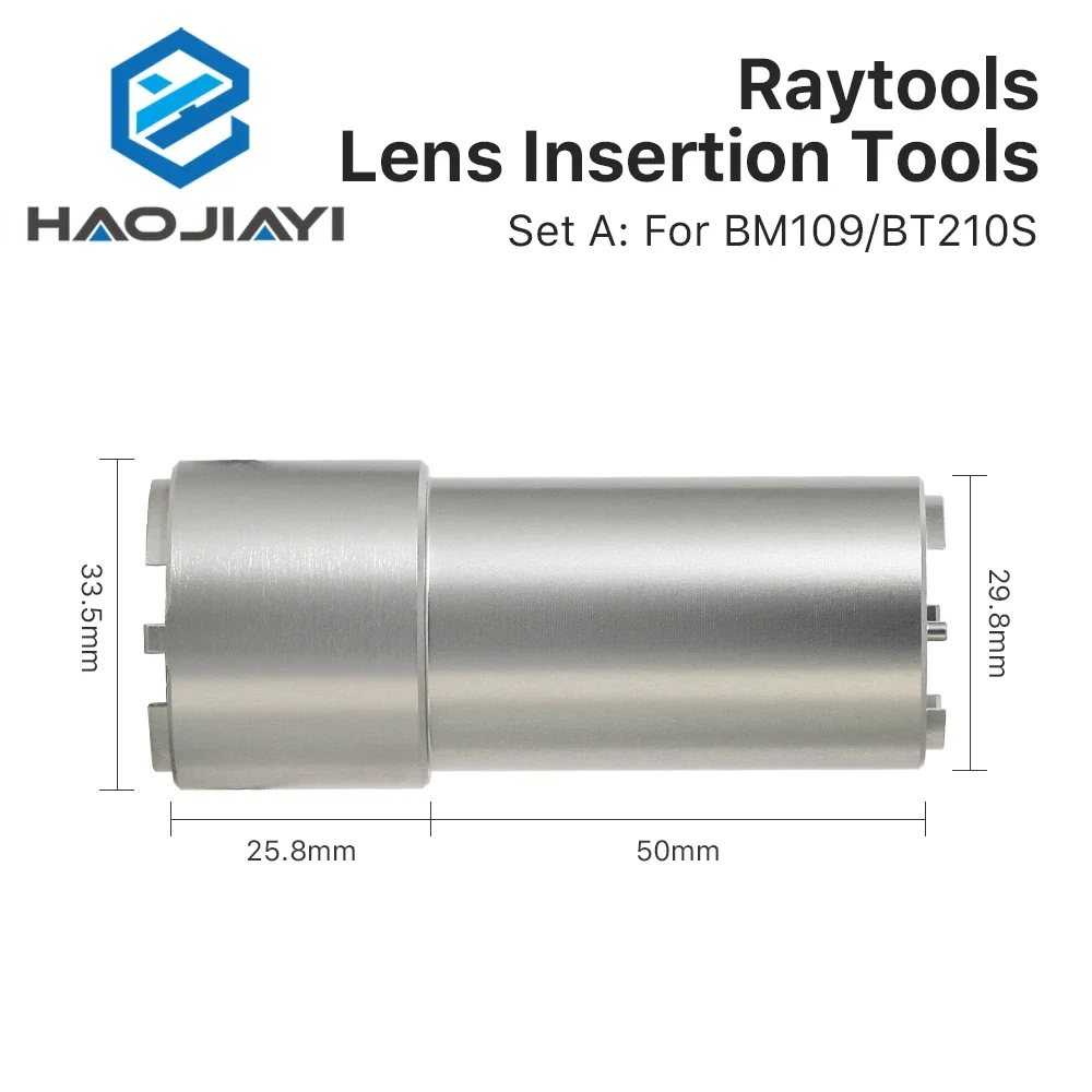 Raytools-Linsen einführ werkzeug zum Fokussieren der Kollimations linse auf bt210s bt240s bm bm111 bm114 Faserlaser-Schneidkopf