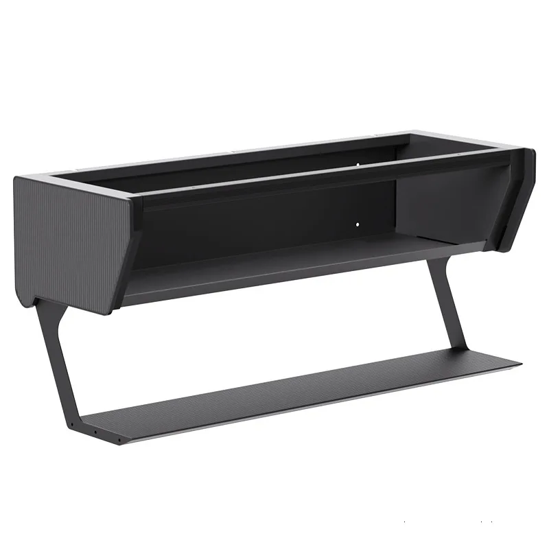 Kitchen wall cabinet storage rack folding pull-down double-layer lifting telescopic food preparation seasoning storage box space