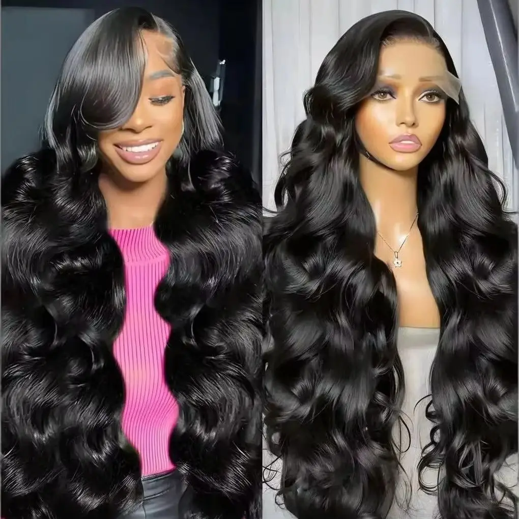 

Накладные парики из натуральных волос с волнистой текстурой, 30-40 дюймов, 13x6, 13x4 HD Lace Frontal, 100% натуральные волосы, для чернокожих женщин, плотность 220, бразильские парики.